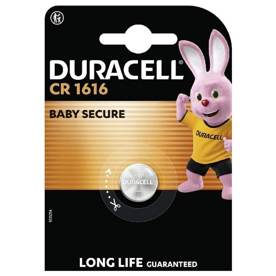Baterija DURACELL DL1616 3V, 45mAh, CR1616, 2 kom