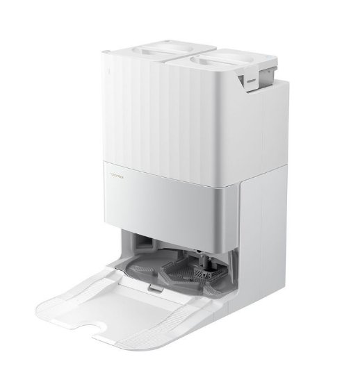 Robotski usisavač ROBOROCK Q Revo 5AE, stanica za samočišćenje, bijeli