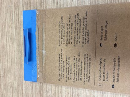 OPEN BOX - E-Book Reader AMAZON Kindle, 11.gen, no Ad, 6", 16GB, Bluetooth, crni