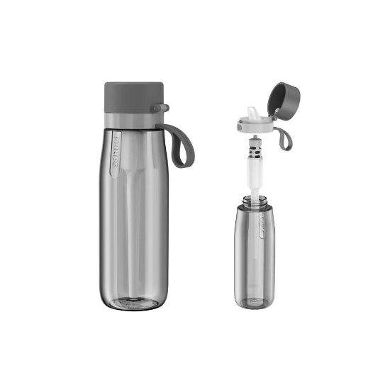 Boca za vodu PHILIPS GoZero AWP2731GRR, s filterom, 0,66 l, siva