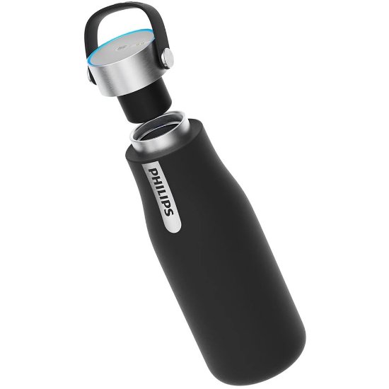 Boca za vodu PHILIPS GoZero Smart UV AWP2788BK/10, UV dezinfekcija, 0,59 l, crna