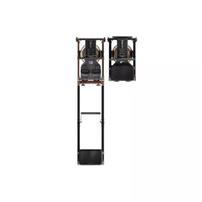 Sprava za veslanje KINGSMITH WM10 Rowing Machine, 150 kg, sklopljiva, crna