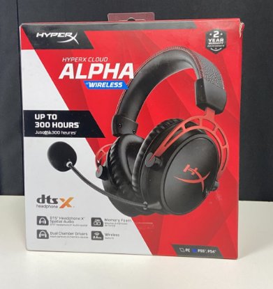 OPEN BOX - Slušalice HyperX Cloud Alpha Wireless, crno-crvene