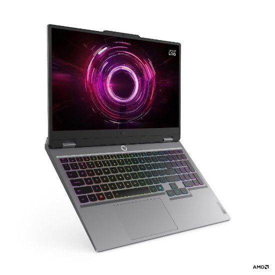Laptop LENOVO LOQ 83JG00E8SC / Ryzen 7 250, 32GB, 1TB SSD, nVidia GeForce RTX 5060 8GB, 15.6" FHD 144Hz IPS, bez OS, sivi