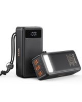Mobilni USB punjač VEGER Tank Boost, 56000 mAh, crni