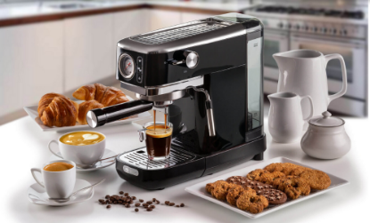 Aparat za kavu ARIETE Moderna 1381/12, NARROW, 1300 W, 15 bara, 1,1 l, crni