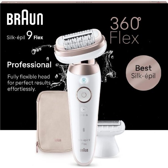 Epilator BRAUN SES9-030 3D, Silk-epil, bijeli