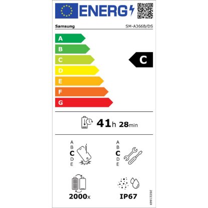 Mobitel SAMSUNG Galaxy A36, 6,7", 6GB, 128GB, Android 15, crni