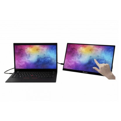 Prijenosni monitor 15.6" VERBATIM PMT-15, FHD, IPS, 60Hz, 6ms, 250cd/m2, FreeSync, crni