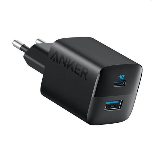 Kućni punjač ANKER 323 USB-C, USB-A, 33W, crni