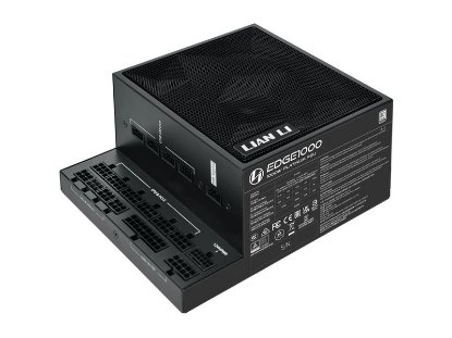Napajanje 1000W, LIAN LI Edge, 80+ Platinum, modularno, crno
