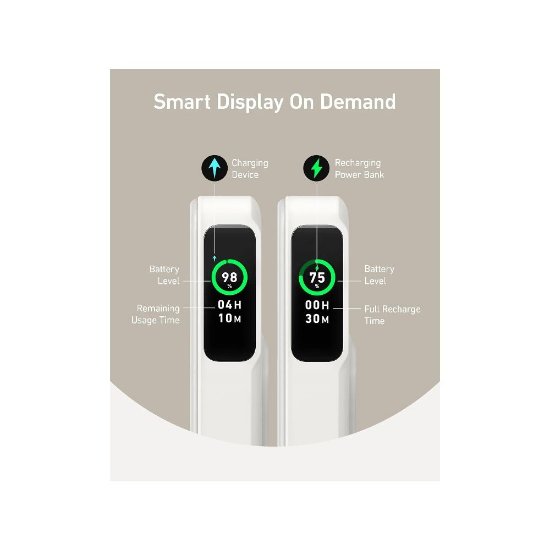 Prijenosna baterija ANKER MagGo 10K, 10000 mAh, Qi2, 15W, bijela