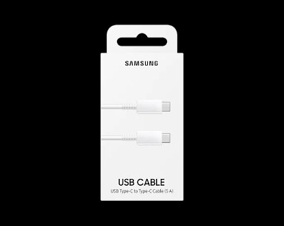 Kabel SAMSUNG, USB-C (M) na USB-C (M) 5A, 1m, bijeli