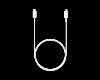 Kabel SAMSUNG, USB-C (M) na USB-C (M) 5A, 1m, bijeli