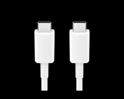 Kabel SAMSUNG, USB-C (M) na USB-C (M) 5A, 1m, bijeli