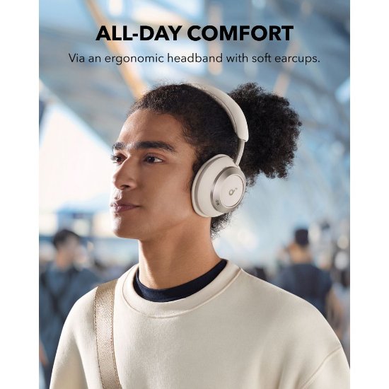 Slušalice ANKER SoundCore Space One Pro, bežične, bijele