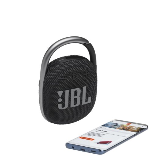 Zvučnik JBL Clip 4, bluetooth, vodootporan, 5W, crni