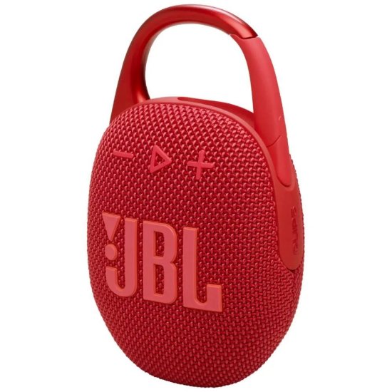 Zvučnik JBL Clip 5, bluetooth, vodootporan, 7W, crveni