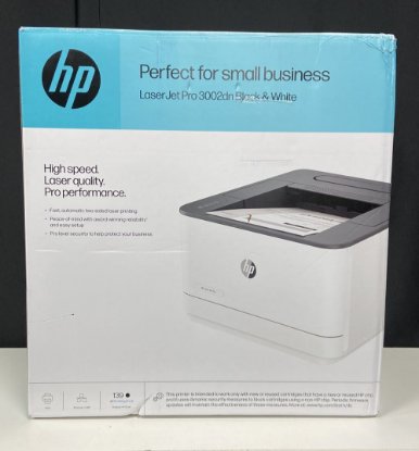 OPEN BOX - Printer HP LaserJet Pro 3002dn, 1200dpi, duplex, A4, USB, LAN