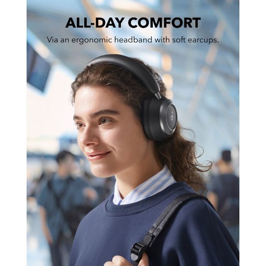 Slušalice ANKER SoundCore Space One Pro, bežične, crne