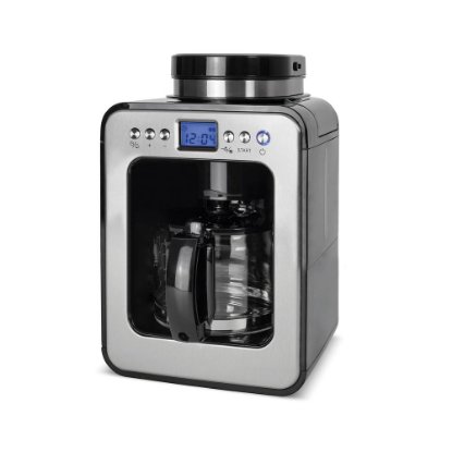 Aparat za kavu CASO DESIGN Coffee Compact electronic, 600W, za 4 šalice, crno-sivi