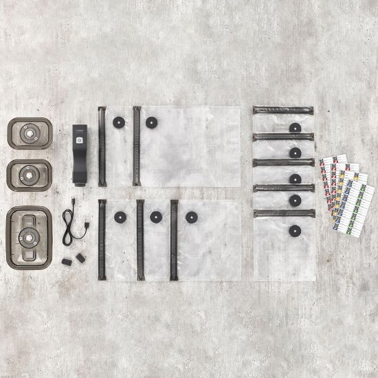 Set za vakumiranje CASO DESIGN Vacu OneTouch Eco-Set, pumpa, 3 posude