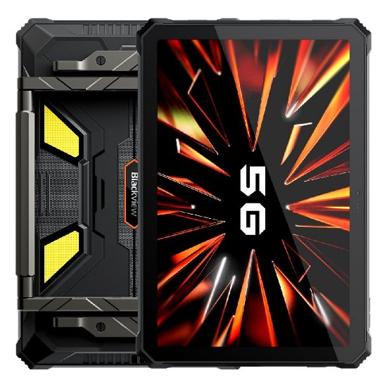 Tablet BLACKVIEW Active 12 Pro, 11", 16GB, 1000GB, Android 15, crni