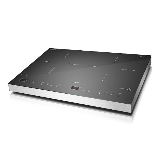 Indukcijska ploča CASO DESIGN S-Line 3500, 3500W, 2 zone, staklokeramika