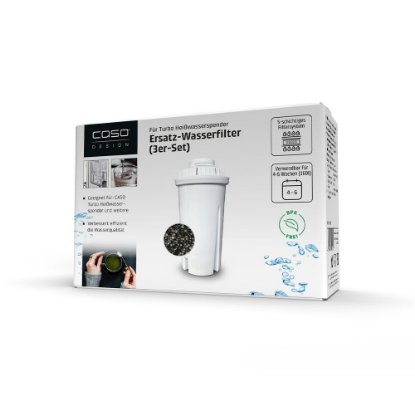 Filter za vodu CASO DESIGN Spare filter, za dispenzer vruće vode, 3 komada