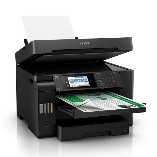 Multifunkcijski printer EPSON ITS L15160, printer/scanner/copy/fax, Eco Tank, A3, 4800 dpi, USB, LAN, WiFi