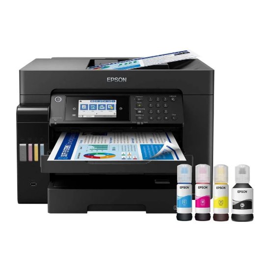Multifunkcijski printer EPSON ITS L15160, printer/scanner/copy/fax, Eco Tank, A3, 4800 dpi, USB, LAN, WiFi