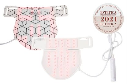 Maska za dekolte RIO BEAUTY Decolite LED Anti-Age, bijela