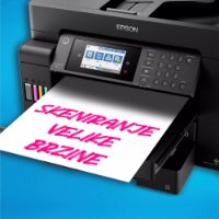 Multifunkcijski printer EPSON ITS L15160, printer/scanner/copy/fax, Eco Tank, A3, 4800 dpi, USB, LAN, WiFi