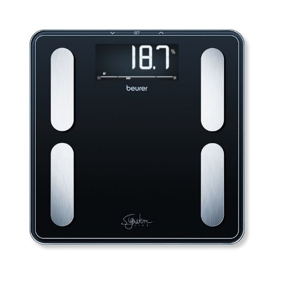 Pametna vaga BEURER BF 400 SignatureLine, do 200kg, crna