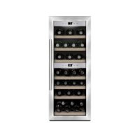Hladnjak za vino CASO DESIGN WineComfort 380 Smart, za 38 boca, 103 cm, 2 temperaturne zone, energetski razred G