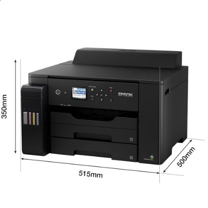 Printer EPSON EcoTank L11160, A3, tintni, 4.800 x 1.200 dpi, USB, WiFi, LAN, crni