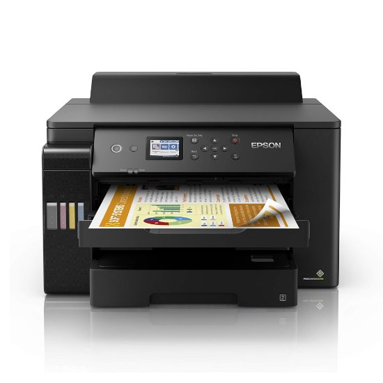 Printer EPSON EcoTank L11160, A3, tintni, 4.800 x 1.200 dpi, USB, WiFi, LAN, crni