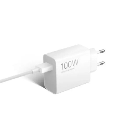 Kućni punjač XIAOMI Charging Combo, 100W, USB-A, GaN, bijeli, sa kabelom