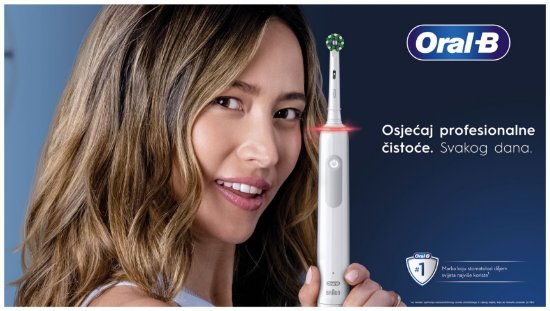 Električna četkica za zube ORAL-B Vitality Pro, crna