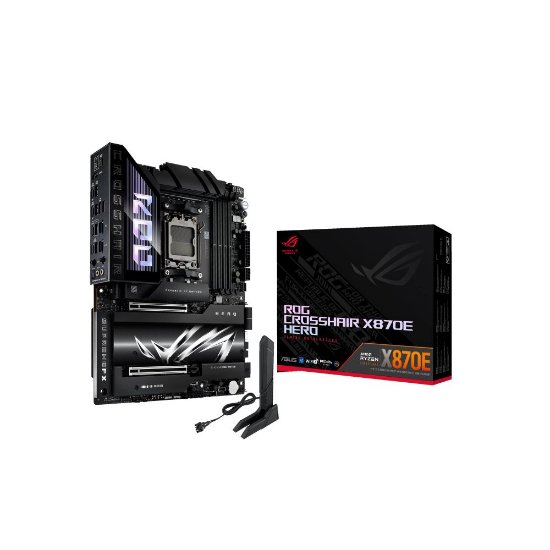 Matična ploča ASUS ROG Crosshair X870E Hero, AMD X870E, DDR5, WiFi, ATX, s. AM5