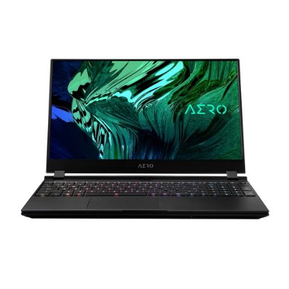 IZLOŽBENI - Laptop GIGABYTE AERO 15 KC-8EE5130SP / Core i7 10870H, 16GB, 512GB SSD, GeForce RTX 3060P 6GB 105W, 15.6" 4K OLED, Windows 10 Pro, crni