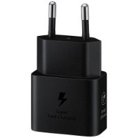 Kućni punjač SAMSUNG T2510, 25W, USB-C, USB-C kabel, crni