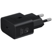Kućni punjač SAMSUNG T2510, 25W, USB-C, USB-C kabel, crni