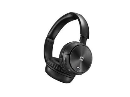 Slušalice SWISSTEN Trix, FM, mikrofon, bežične, BT, microSD, crne