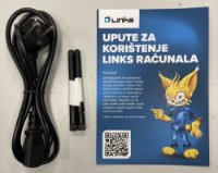 RABLJENI - Računalo LINKS Gaming PC G124I / Core i3 13100F, 16GB DDR4, 1TB SSD NVMe, RX6600 8GB, WIFI, bez OS