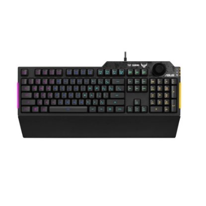 Tipkovnica ASUS TUF Gaming K1, RGB, crna, USB