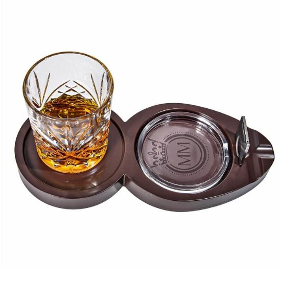 Poklon set MIKAMAX Whisky and Cigar Tray
