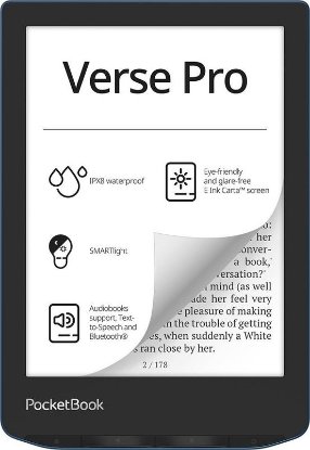 E-Book Reader POCKETBOOK Verse Pro, 6" Touch, 16GB, WiFi, plavi