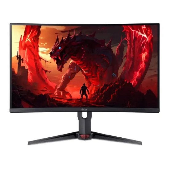 Gaming monitor 27" ACER XZ273U P2 UM.HX3EE.207, WQHD, VA, 180Hz, 2ms, 300cd/m2, zakrivljeni, zvučnici, crni