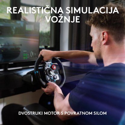 Volan LOGITECH G29 SE Driving Force Racing Wheel, Gaming, PC/PS3/PS4, USB, mjenjač LOGITECH Driving Force Shifter